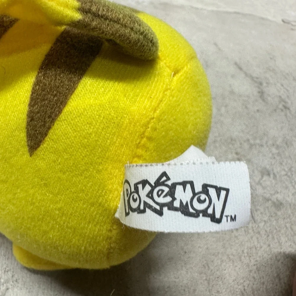Pikachu Plush Toy Factory Pokemon Yellow Cartoon Character Stuffed Animal‎ 5" - Picture 4 of 6